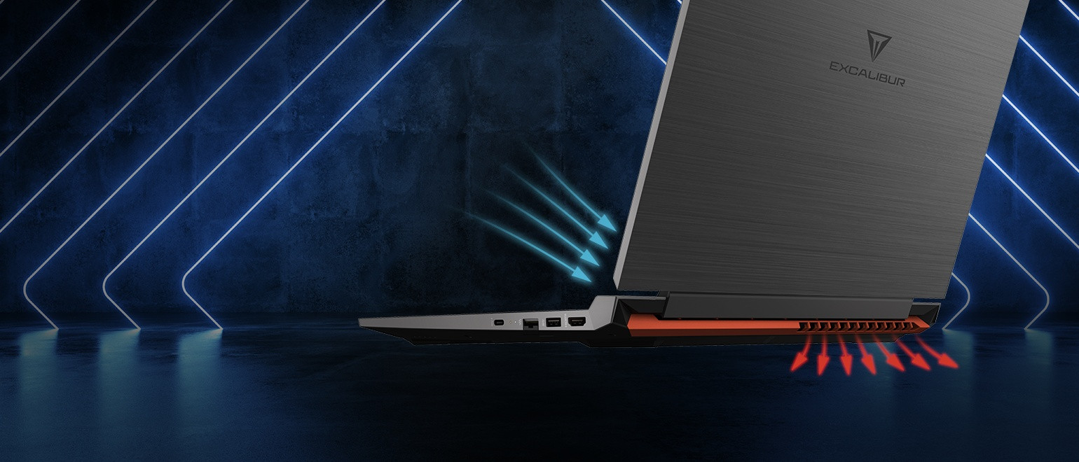 Excalibur G870 Gaming Laptop Üstün Performans Casper