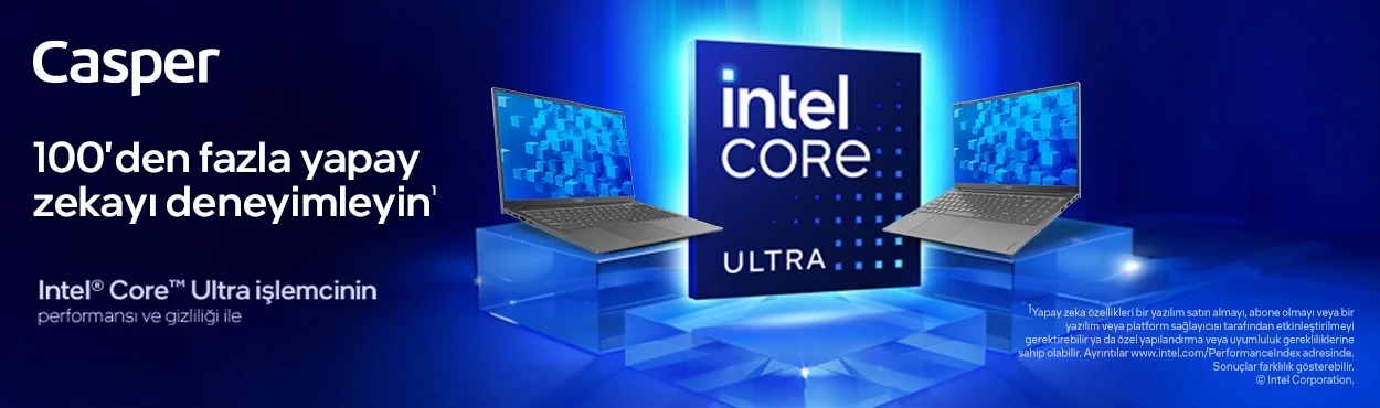 Intel® Core™ Ultra 7 Processor 155H işlemcili Casper Nirvana X600