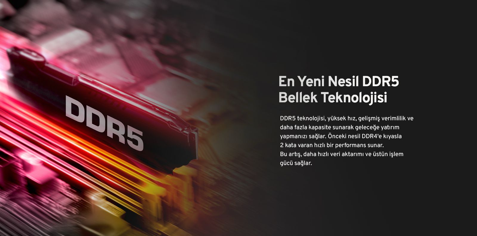 En Yeni Nesil DDR5 Bellek Teknolojisi